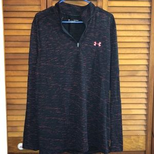 Under armor half zip